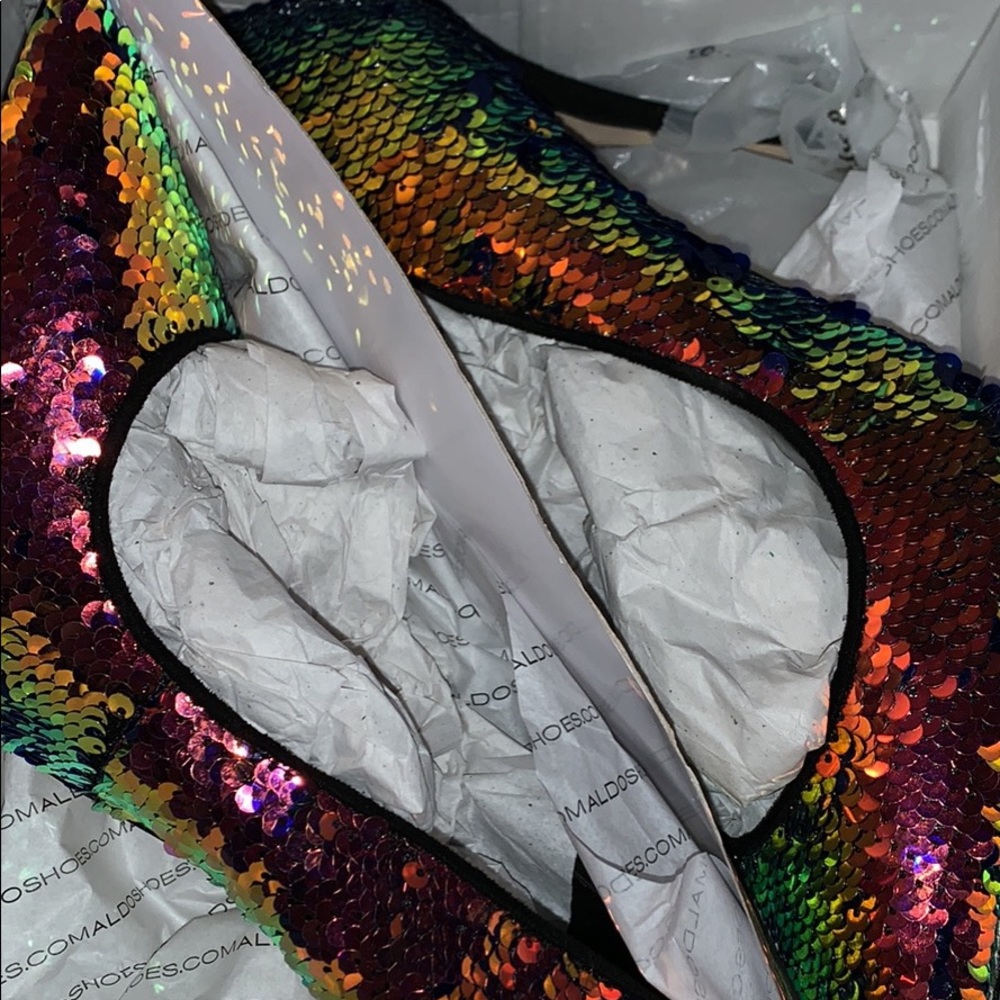 Mermaid Sequin shoes , Brand New Aldo Brand